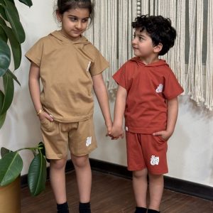 تیشرت کلاهدار شلوارک